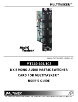Altinex MULTI-TASKER MT110-101 User manual