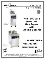 Alto-Shaam Fryer ASF-60G User manual