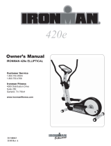 Ironman Fitness 420E User manual