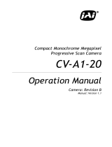 JAI Security Camera CV-A1-20 User manual
