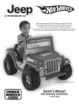 Mattel Hot Wheels Jeep Walmart Blitz User manual