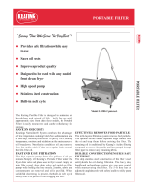 Keating Of Chicago Portable Filter LB200-2 User manual