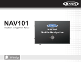 Jensen GPS Receiver NAV101 User manual