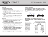 Jensen NAV102 User manual