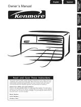 Kenmore Air Conditioner Air Conditioner User manual