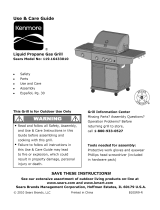 Kenmore Gas Grill 119.1643301 User manual