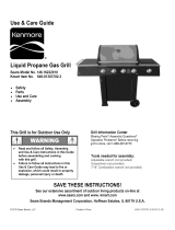 Kenmore Gas Grill 146.1622201 User manual