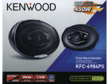 Kenwood Speaker KFC6984PS User manual