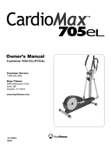Keys Fitness Cardiomax 705el User manual