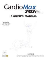 Keys Fitness CM707EL User manual