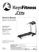 Keys Fitness Alliance A6t User manual