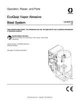 Graco 334667B, EcoQuip Vapor Abrasive Blast System User manual