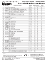 Klaxon 18-980660 User manual