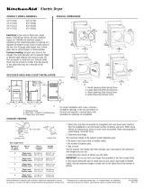 KitchenAid Clothes Dryer KEYS750L User manual