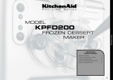 KitchenAid Frozen Dessert Maker KPFD200 User manual