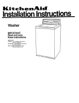 KitchenAid Dishwasher Dishwasher User manual