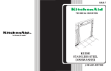 KitchenAid UNDERCOUNTER DISHWASHER STAINLESS STEEL TUB User manual