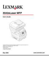 Lexmark X644E - With Modem Taa/gov User manual