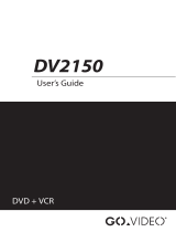 GoVideo DV2150 User manual