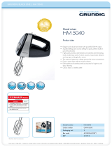 Grundig HM5040 User manual