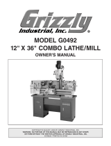 Grizzly G0492 User manual