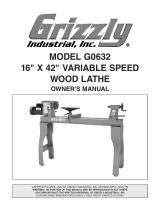 Grizzly Lathe G0632 User manual