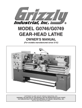 Grizzly G0749 User manual