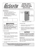 Grizzly H5674 User manual