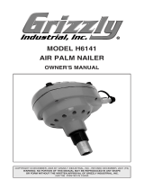 Grizzly Nail Gun H6141 User manual