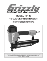 Grizzly Nail Gun H6143 User manual