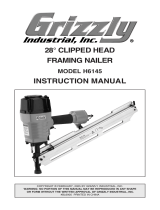 Grizzly Nail Gun H6145 User manual