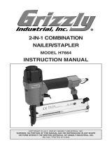 Grizzly Nail Gun H7664 User manual