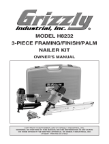 Grizzly Nail Gun H8232 User manual
