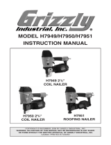 Grizzly Nail Gun H7951 User manual