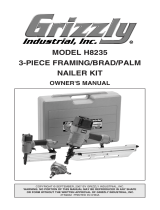 Grizzly Nail Gun H8235 User manual