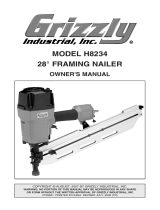 Grizzly Nail Gun h8234 User manual