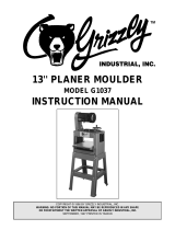 Grizzly G1037 User manual