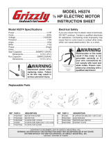 Grizzly Outboard Motor H5374 User manual