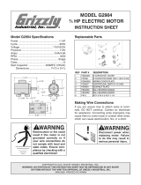 Grizzly G2904 User manual