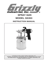 Grizzly Paint Sprayer G5353 User manual