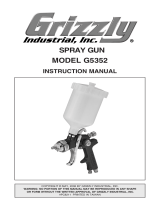 Grizzly Paint Sprayer G5352 User manual