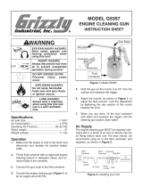 Grizzly Paint Sprayer G5357 User manual