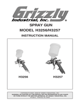 Grizzly Paint Sprayer H3257 User manual