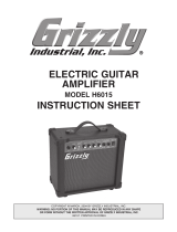 Grizzly Musical Instrument Amplifier H6015 User manual