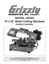 Grizzly Saw G0592 User manual