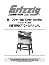 Grizzly G0458 User manual