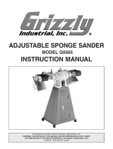 Grizzly Sander G0565 User manual
