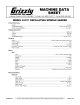Grizzly G1071 User manual