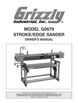 Grizzly Sander G0679 User manual