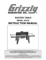 Grizzly Router H3114 User manual